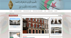 Desktop Screenshot of consulatalgerielille.org